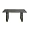 Alaterre Furniture Asti All-Weather Wicker Outdoor 26"H Cocktail Table AWWF04FF - alternate 1